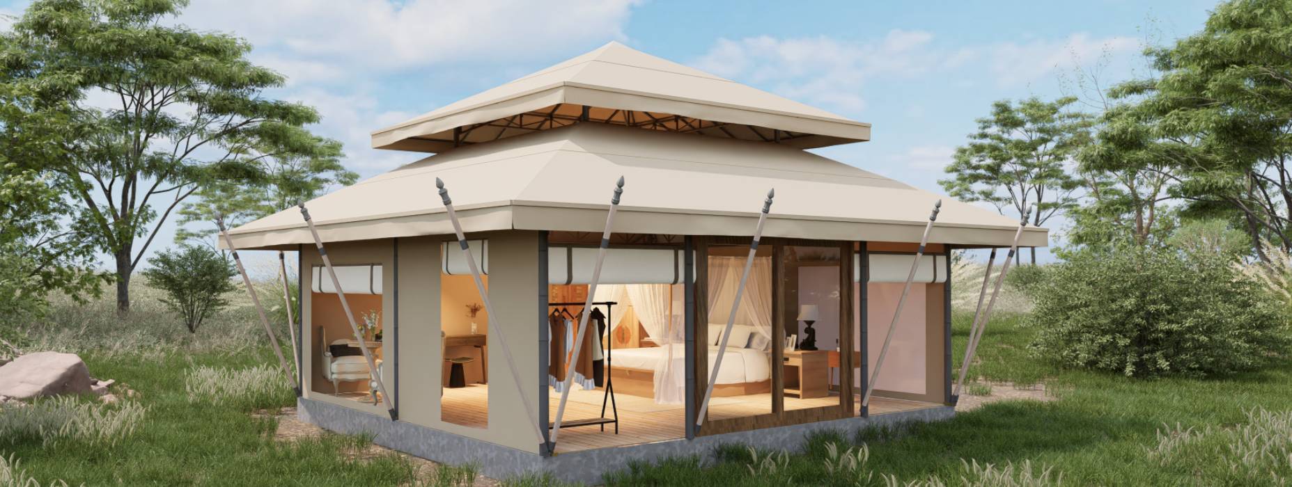 盘龙区户外野奢帐篷